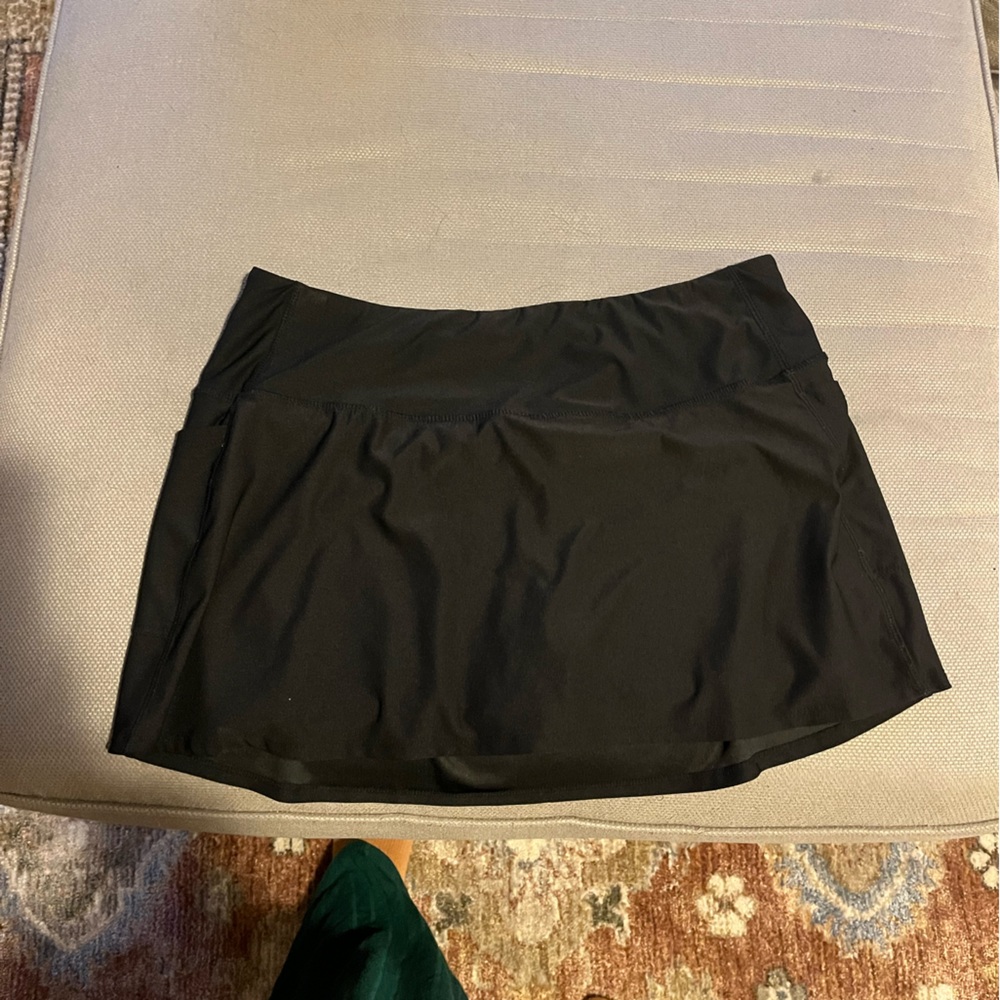 Black Athletic Skort